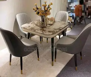Marble Dinning Table Set