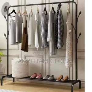 25kg Single Pole With Tyre Multi Purpose Clothes Hanger