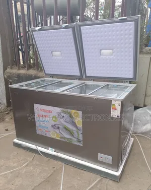 Brand New Snowsea Double Door 600 Litre Chest Freezer>Copper