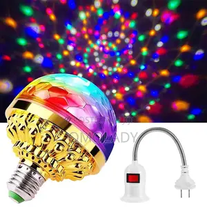 Christmas Light Rotating Light With Switch Socket