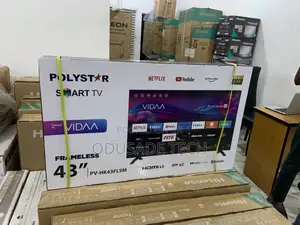 Top Selling Polystar 43" Frameless Smart Tv Pv-Hk43flsm