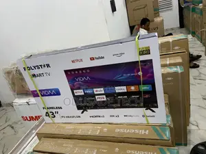 Fast Selling Polystar 43" Frameless Smart Tv