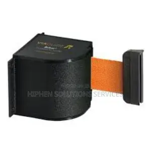 Wall-mouted Crowd Control Barrier With Retractable Belt
