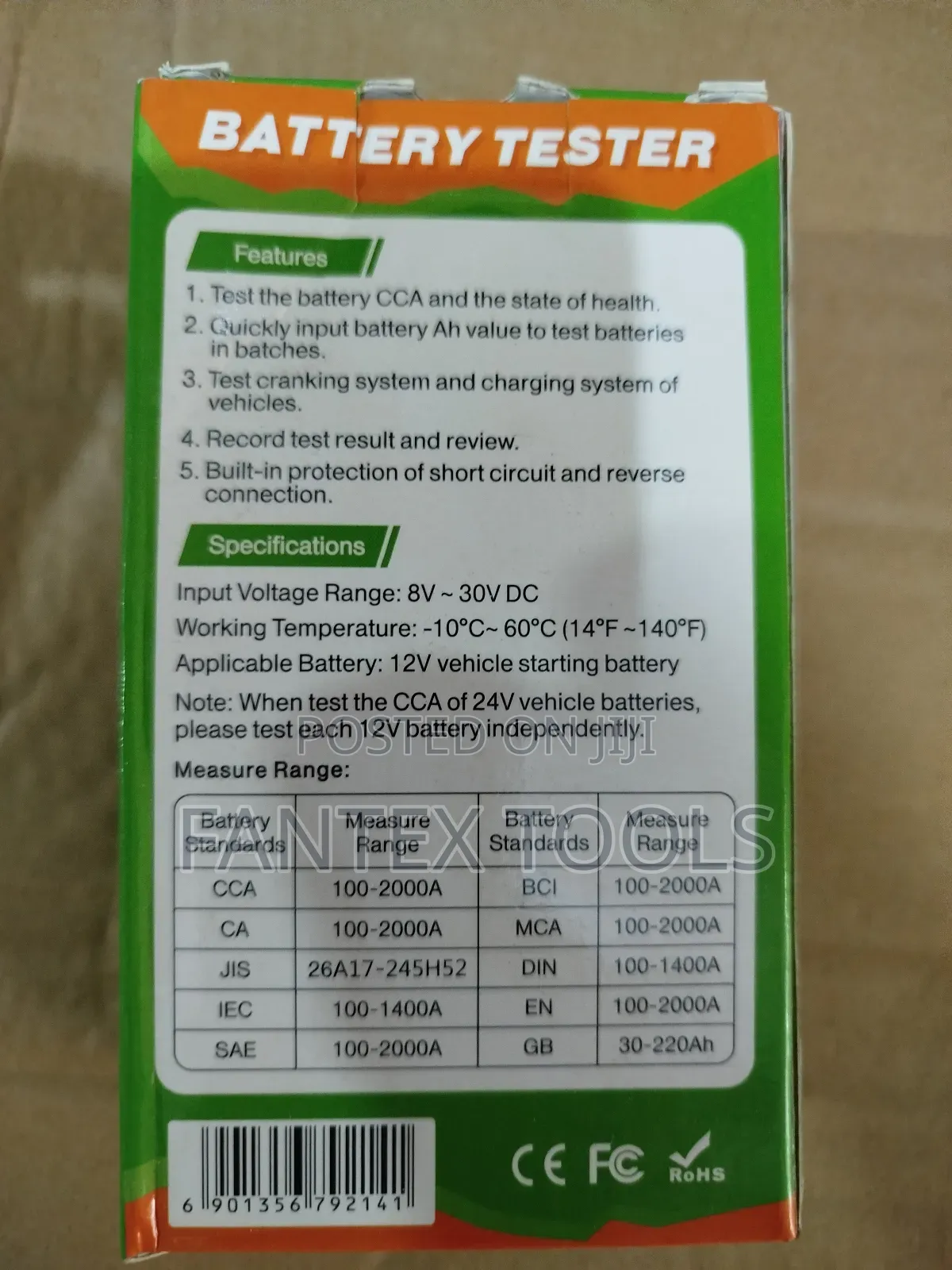 Battery Tester.
