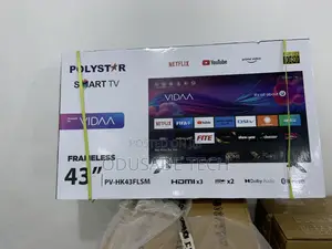 Picture Perfect Polystar 43" Frameless Tv Vidaa Version