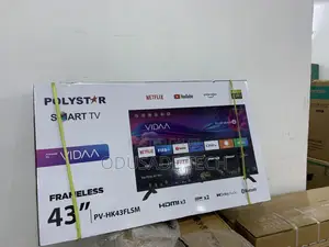 Best Deal Polystar 43" Frameless Smart Tv Pv-Hk43flsm