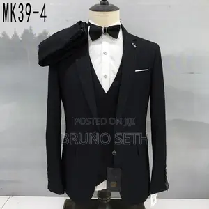 Black Classic Coeporate Suit