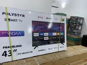 Polystar 43" Frameless Smart Tv Pv-Hk43flsm