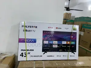 Standard Polystar Pv-Hk43flsm 43" Frameless Smart Tv