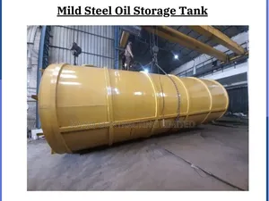 Mild Steel Oil Storage Tank Fabrication