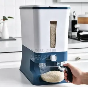 Rice Storage Container 10kg,Cereal Dispenser,Large.