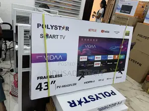 The Amazing Vidaa Polystar 43" Smart Tv Pv-Hk43flsm