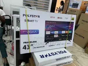Effective Polystar 43" Frameless Smart Tv (Vidaa Version)