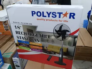 Best Selling Polystar 18" Rechargable Stand Fan