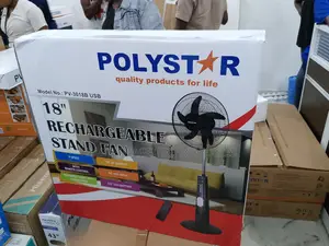 Ulitimate 18" Polystar Rechargable Stand Fan
