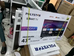 43" Vidaa Powered Smart Polystar Tv Pv-Hk43flsm