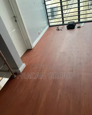 Cover Old Ceramic Floor Using Quality Vinyl Luxury Floor.
