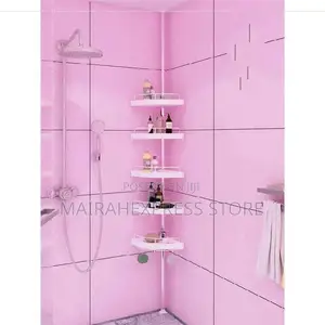 4 Layer Shower Corner Storage Rack