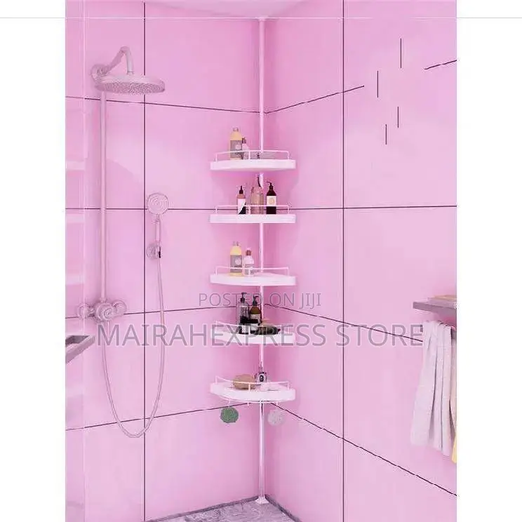 4 Layer Shower Corner Storage Rack