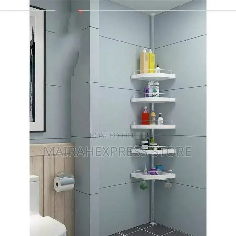 4 Layer Shower Corner Storage Rack