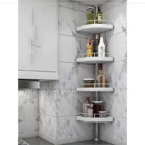 4 Layer Shower Corner Storage Rack