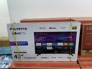The Quality Pv-hk43flsm Polystar 43" Frameless Smart Tv