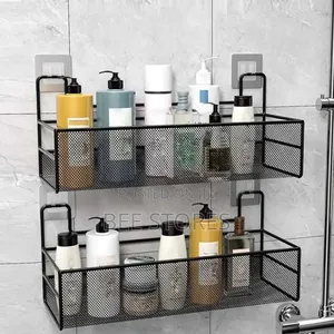 Mesh Wall Toilet Rack