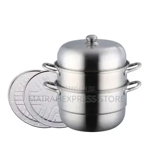 30CM Thickened Three-Layer Stainless Steel Steamer Pot