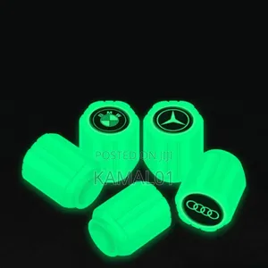 Audi Logo Tire Valve Cap - 4pcs