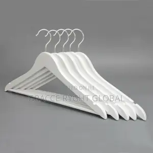 White PVC Cloth Hangers