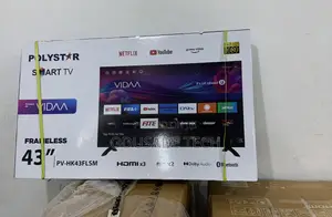 The New in Stock Pv-Hk43flsmpolystar 43" Frameless Smart Tv