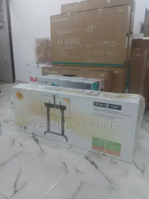 Affordable Motorized Telescopic Height-Adjustable Tv Stand
