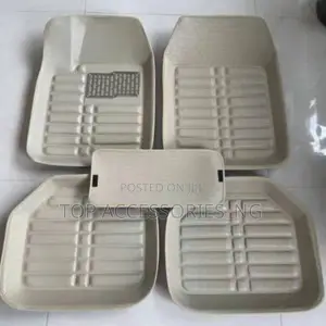 Durable Cream Universal Car Foot Mat