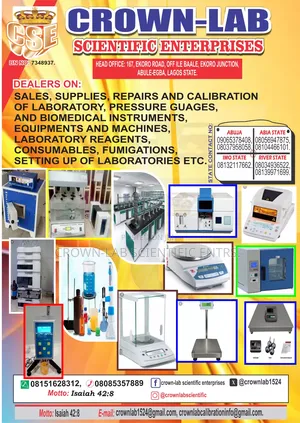 Calibrations, Sales, REPAIRS and Installation