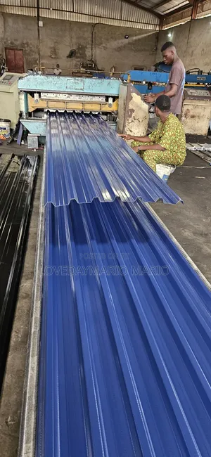 Aluminium Roofing Sheet Bozac Copper Blue
