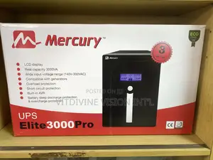 Mercury Elite Ups 3000va Pro 3kva 3.0kva Ups