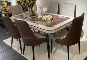 Marble Top Dining Set