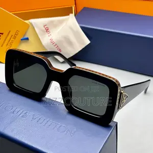 Original Louis Vuitton Black Tinted Sunglasses Is Available