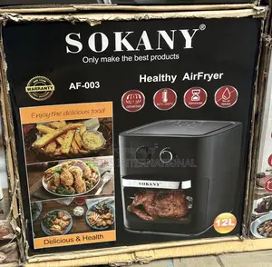 Sokany Smart Digital Commercial Air Fryer Cooker Oven12l
