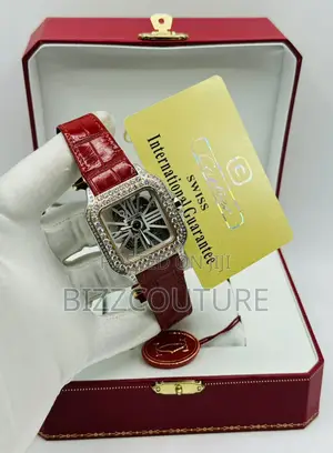 Original Cartier Mechanical Color Selection Leather Watch