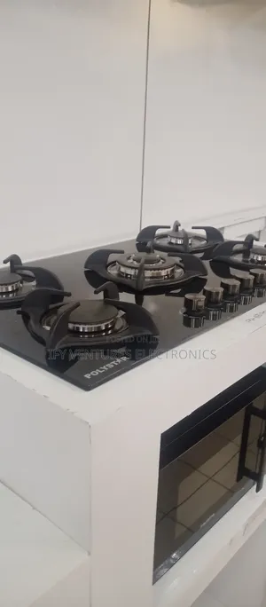 5 Burner Polystar Built-in Hob Gas Cooker
