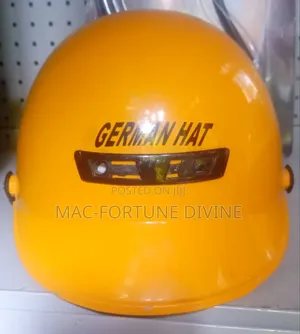 Brand New German Hat Bikers Helmet