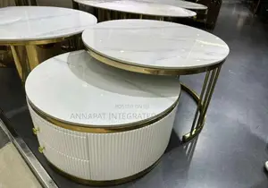 2 in 1 Marble Centre Table