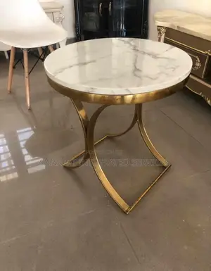 Marble Top Side Stool