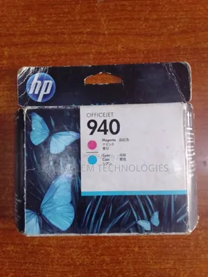 HP 940 Magenta and Cyan Printer Head
