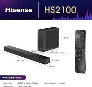 Hisense Soundbar With Wireless Subwoofer 240W