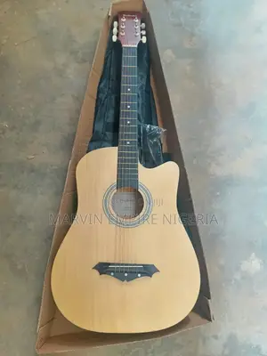 38 Inches Brown Acoustic Guitar_ Thunderstorm