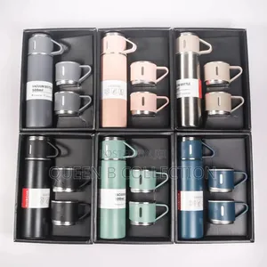 Double Cup Stainless Flask