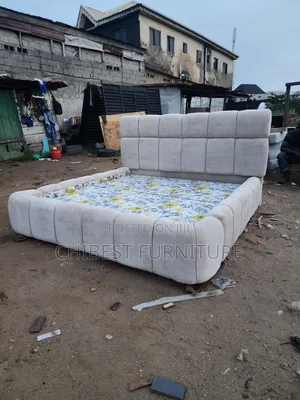Quality 6by6 Upholstery Padded Bed Frame