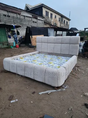 Quality 6by6 Upholstery Padded Bed Frame